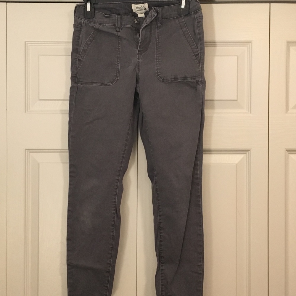 Dark Grey Skinny Pants